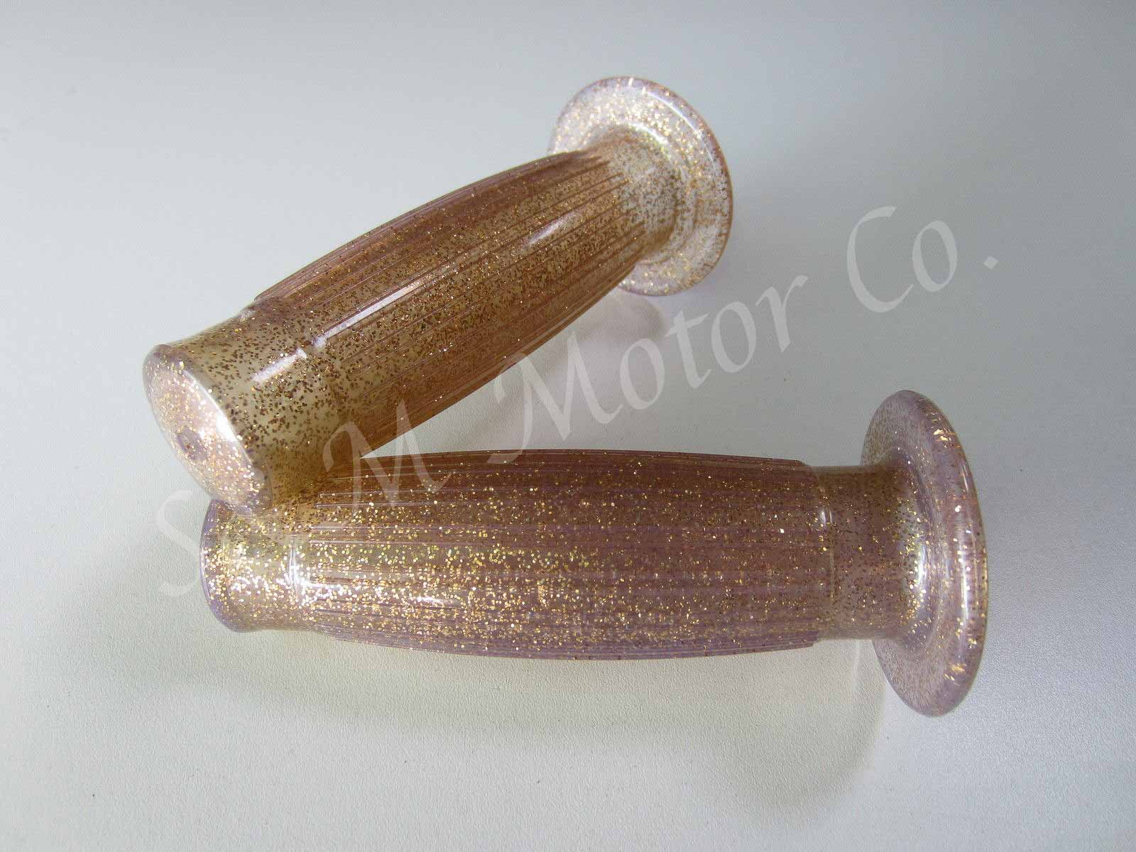 gold handlebar grips