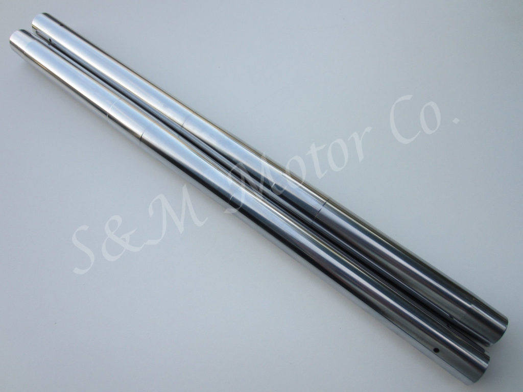 BSA FORK TUBE STANCHIONS SET A50 A65 C15 196468 LIGHTNING 68